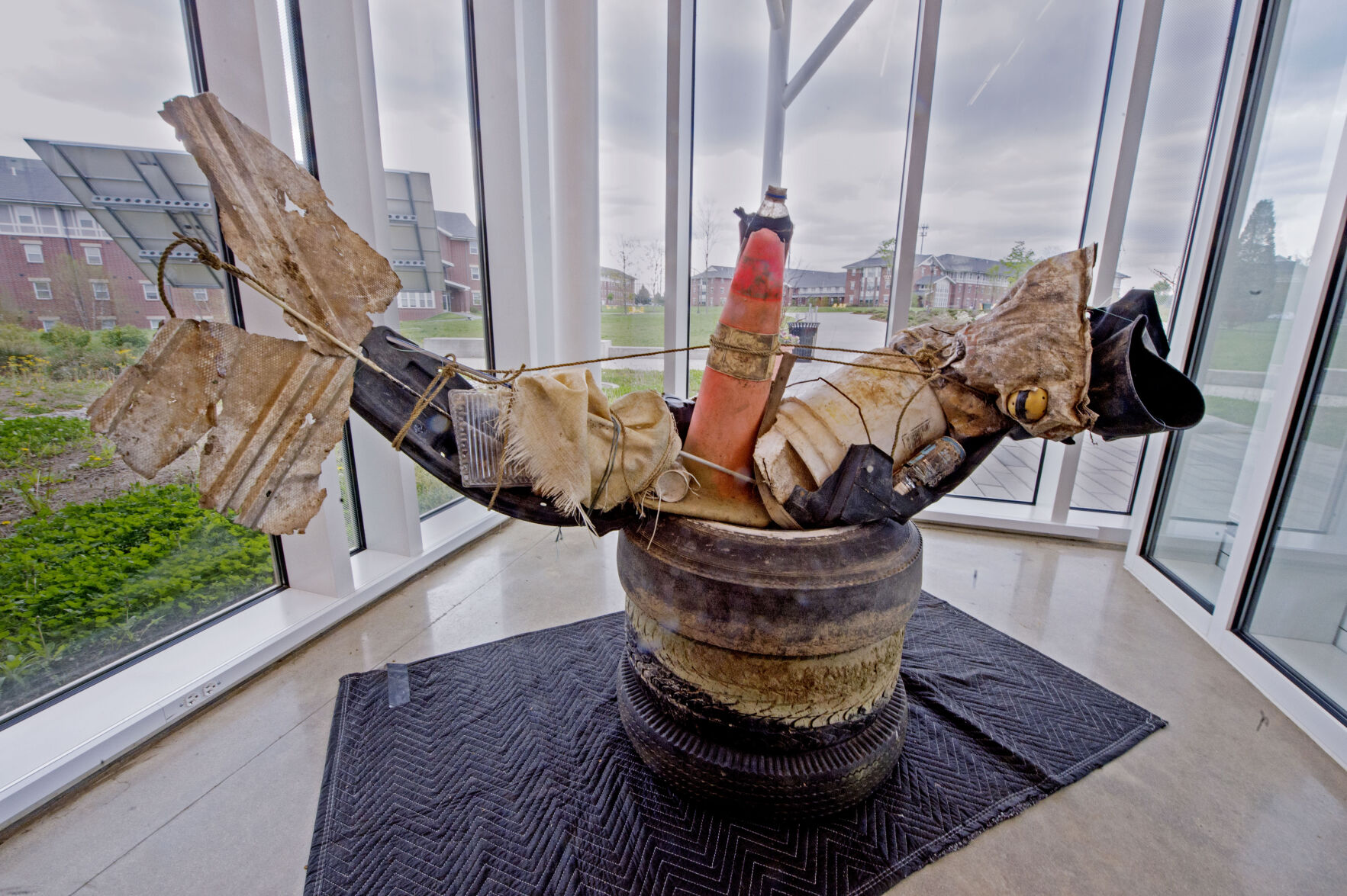 Millersville fish sculpture